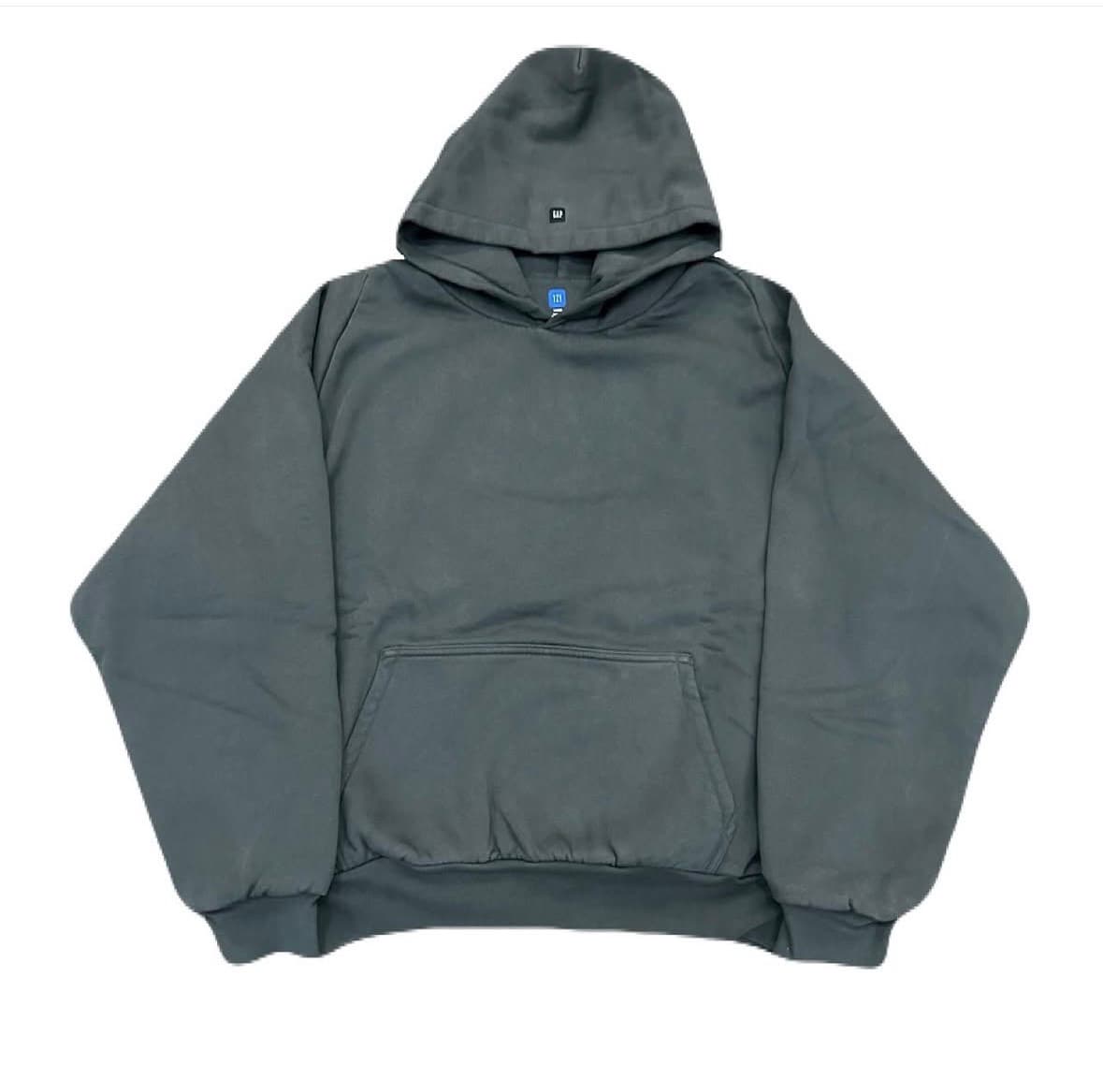 Logo shrunken hoodie