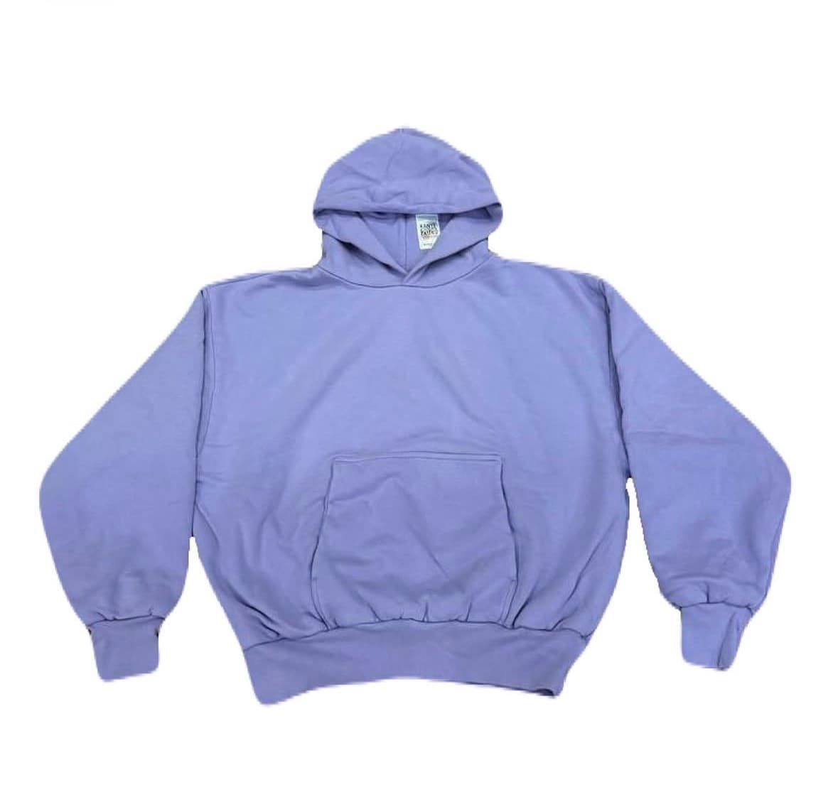 Kanye West 2020 Vision Double Layered Hoodie Purple'