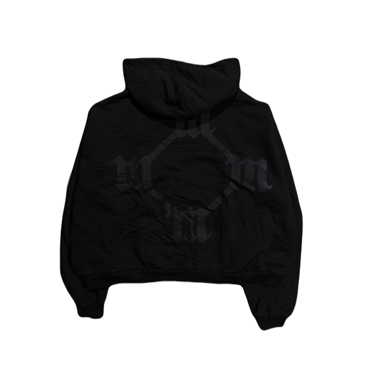 All day white logo hoodie