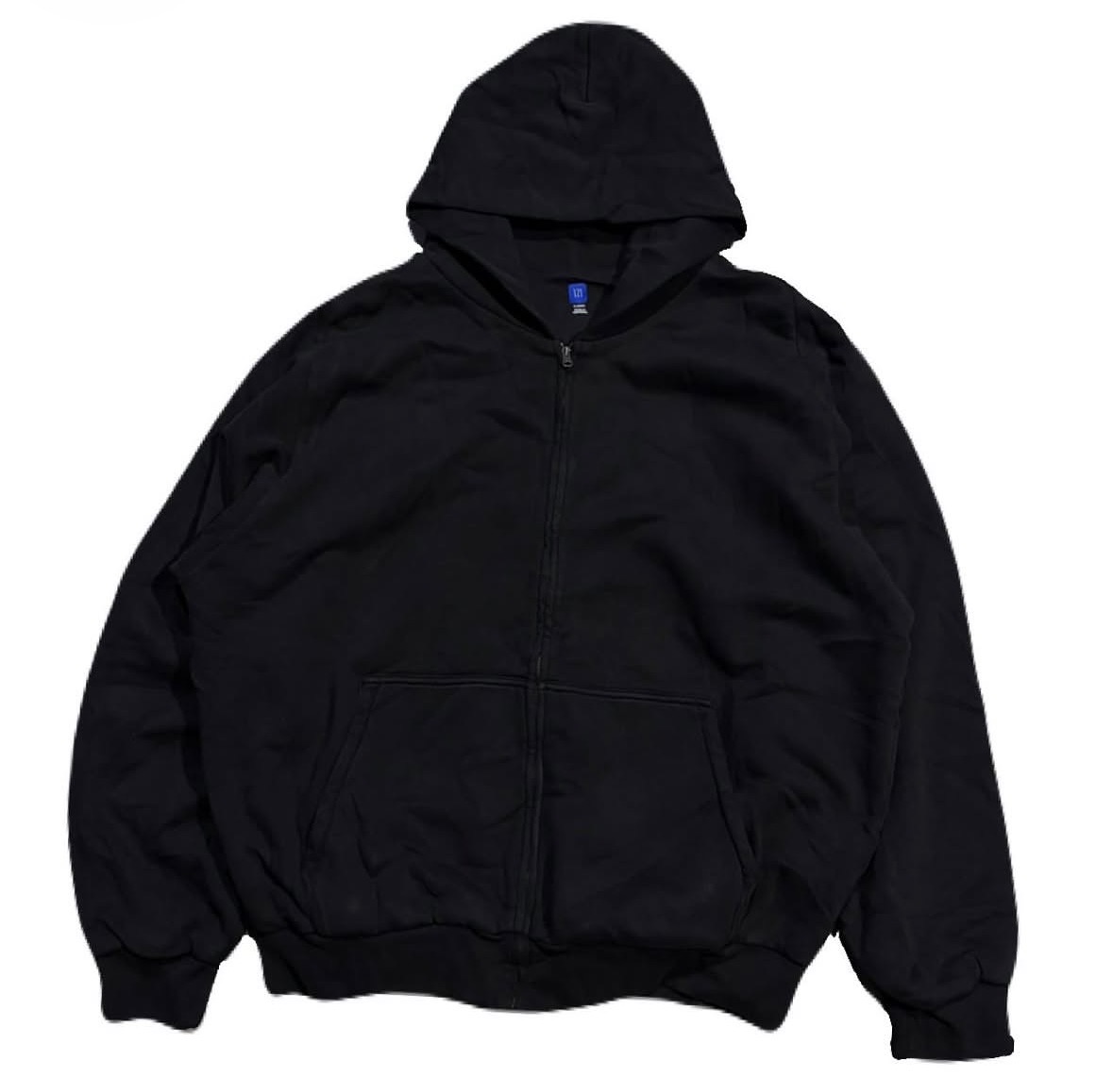 Zip up double layered hoodie