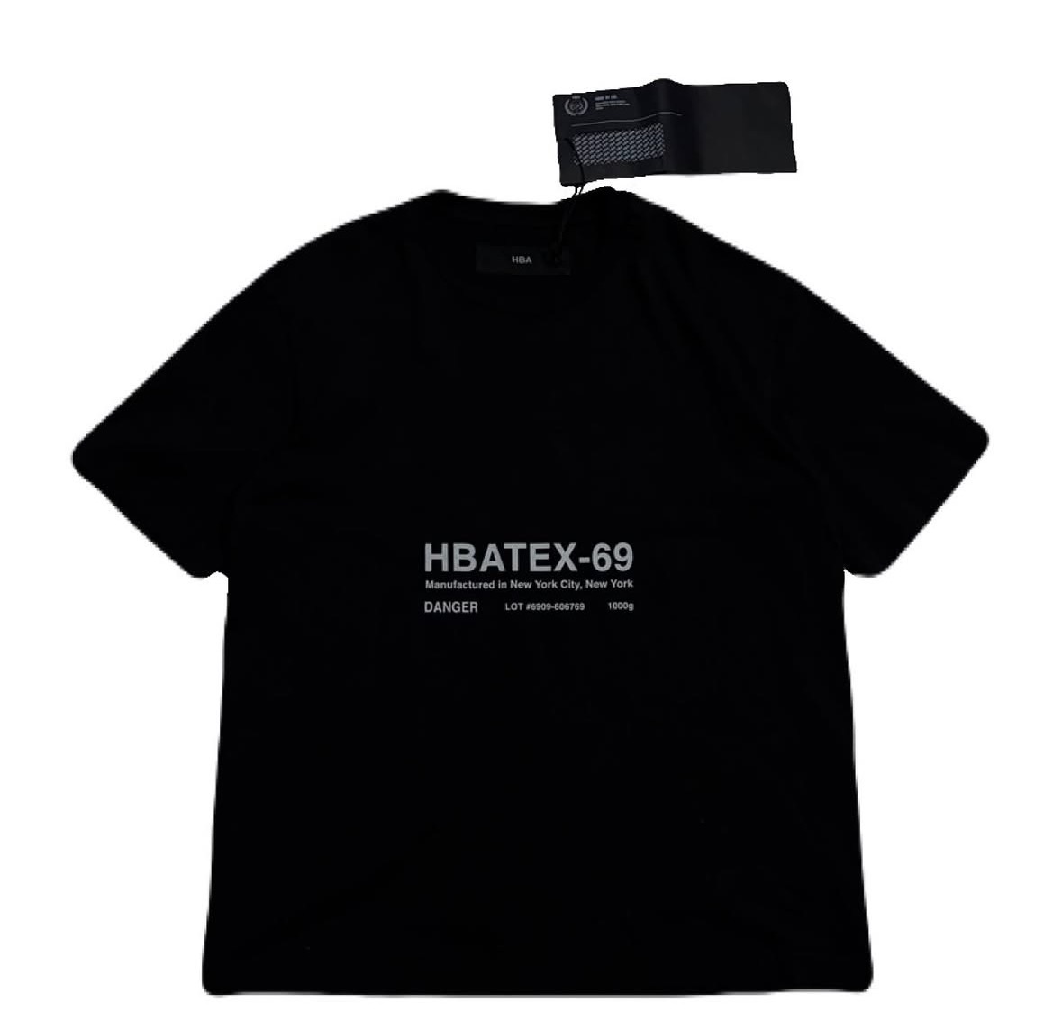 HBA Black 69 logo T-shirt